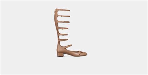 Dior o1w1db10124 Supple Calfskin Aime Dior Boot in Camel